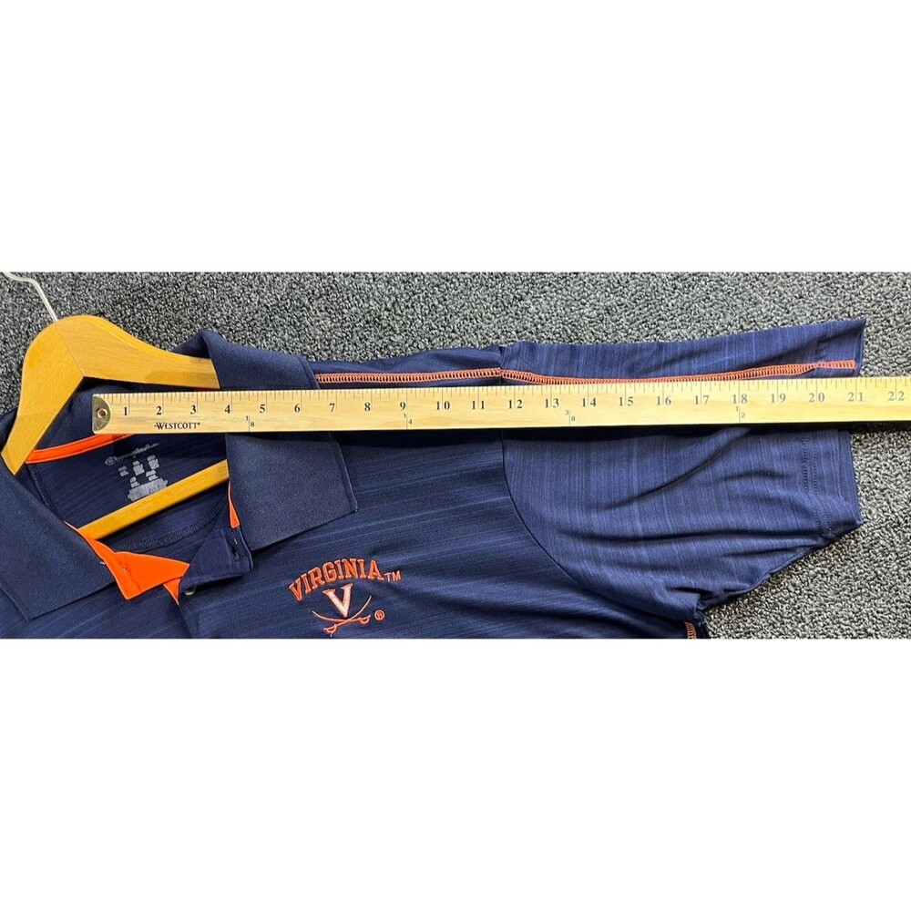 Champion Virginia Cavaliers Mens‎ 2XL Golf Polo Shirt Short Sleeve - Picture 6 of 7